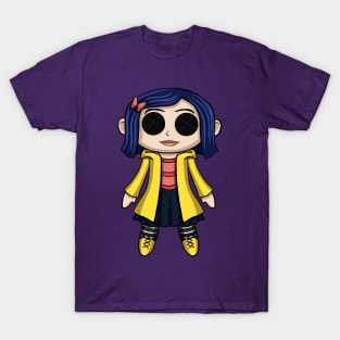 Coraline Doll Chibi T-Shirt